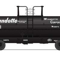 ACF Type 27/ICC-105 6,000-Gallon Tank Car 2-Pack - Ready to Run -- Southern Alkali #627, Wyandotte #3608 (Early 1950s Schemes)