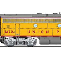 EMD F7A-Unpowered F7B Set - Sound and DCC - Paragon4 -- Union Pacific #1472, 1472C (Armour Yellow, gray, red)