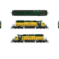 EMD SD40-2 Low-Nose - Sound and DCC - Paragon4(TM) -- Chicago & North Western #6867 (traditional yellow, green)