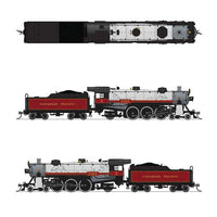 USRA 4-6-2 Light Pacific - Sound and DCC - Paragon4(TM) -- Canadian Pacific #2320 (gray, graphite, maroon)