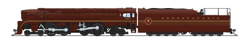 Class T1 4-4-4-4 Duplex - Sound and DCC - Paragon4 -- Pennsylvania Railroad #5504 (Fantasy Scheme, Tuscan, gold)