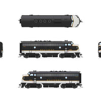 EMD F3 A-Unpowered B Set - Sound and DCC - Paragon4(TM) -- Southern Railway #4184, 4364 (Tuxedo, black, white)