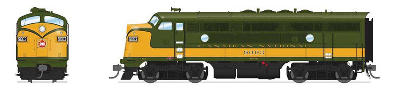 EMD F3A - Sound and DCC - Paragon4(TM) -- Canadian National #9005 (green, Dulux Gold)
