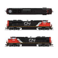 EMD SD70ACe - Sound and DCC - Paragon4(TM) -- Canadian National #8103 (black, red, yellow, Website Logo)