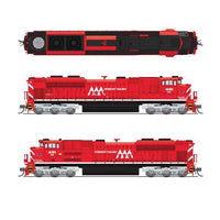 EMD SD70ACe - Sound and DCC - Paragon4(TM) -- Vermont Railway #431 (red, white)