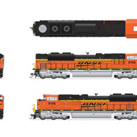 EMD SD70ACe - Sound, DCC and Smoke - Paragon4(TM) -- BNSF Railway #9196 (orange, black, yellow, Wedge Logo)