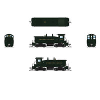 EMD SW7 - Sound and DCC - Paragon4(TM) -- Pennsylvania Railroad #9387 (Brunswick Green, yellow)