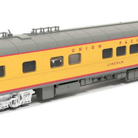 Business Car Observation UP #101 - Ready to Run -- Union Pacific #101 "Lincoln" (Armour Yellow, gray, red; Big Boy Tour Drumhead)