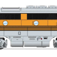 EMD F3 A-Unpowered B Set - Standard DC - Stealth -- Denver & Rio Grande Western #5521, 5522 (Prospector Scheme, Aspen Gold, silv