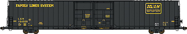 Pullman-Standard 86' Auto Parts Double-Door Boxcar Assembled -- Louisville & Nashville (Family Lines)