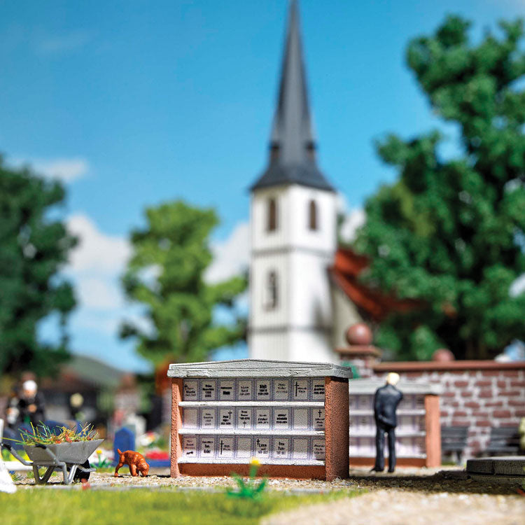 Cemetery Columbariums - Kit -- pkg(2)-1