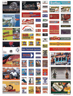 Modern German Advertising Poster Set pkg(60)