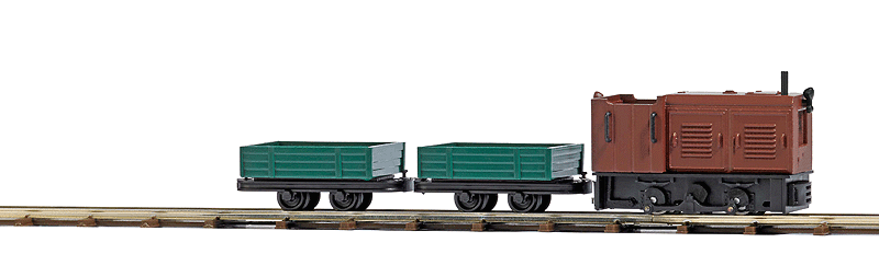 Transport Train Starter Set - Feldbahn