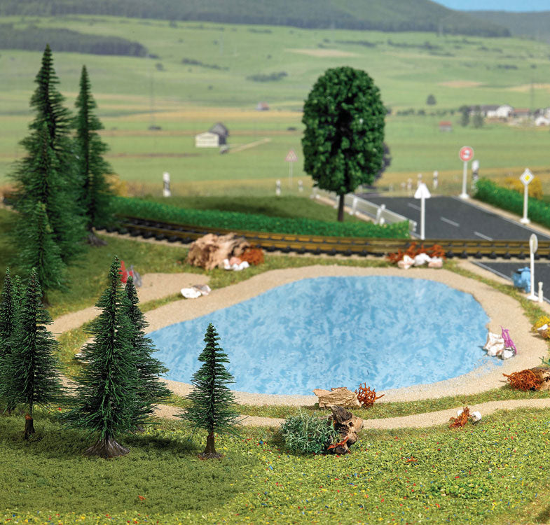 Layout Scenery Facelift Set -- Springtime Green Tones-1