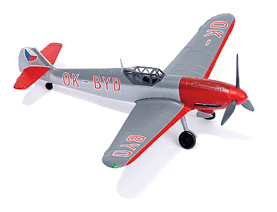 Aircraft Messerschmidt Bf 109 -- Czechoslovakian Air-Police Border Patrol 1950s