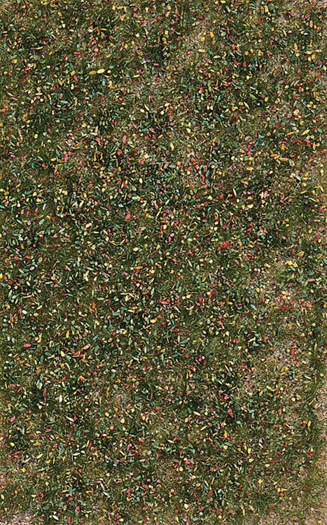 Grass Tuft Sheet -- Late Summer Weed Tufts 3/16" .4cm Tall, 5-7/16 x 3-7/16" 13.8 x 8.8cm