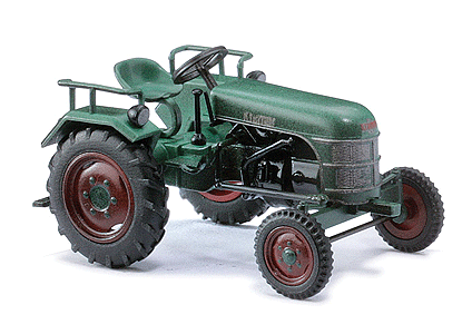 Kramer KL 11 Tractor - Assembled -- Green, Red (Weathered)