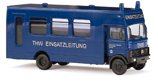 Emergency -- Mercedes LP 809 Technical Help Service (THW) Mobile Command/Control Unit