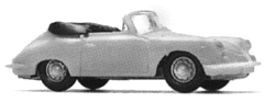 Porsche 356 conv op