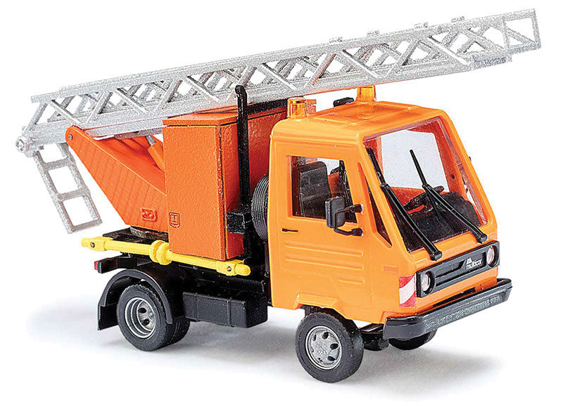 1991 Multicar Light Ladder Truck - Assembled -- Orange