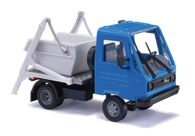 1991 Multicar M26 Skip Loader - Assembled -- Blue, Gray-1