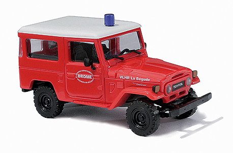 Emergency 1975 Toyota Land Cruiser FJ40 Hardtop -- Fanzosische Fire Dept (german)