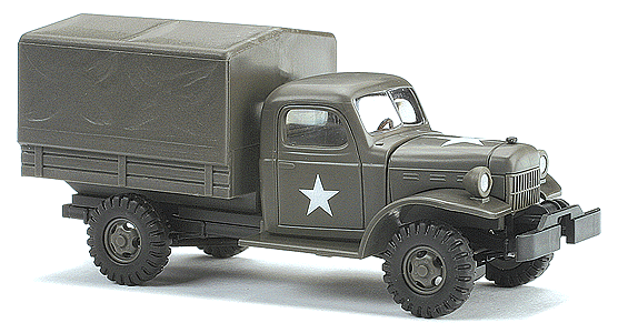 Military - US Post-1945 - Light Trucks -- Dodge Power Wagon Pick-Up w/Covered Bed