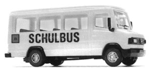 Mercedes 507D schoolbus