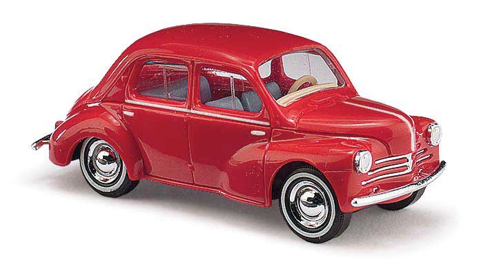 1958 Renault 4 CV Sedan - Assembled -- Red