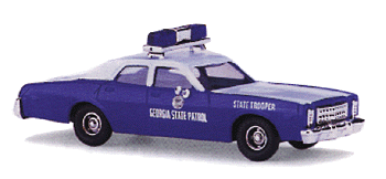 Emergency - Police Vehicles - Plymouth Fury Sedan -- Georgia State Police