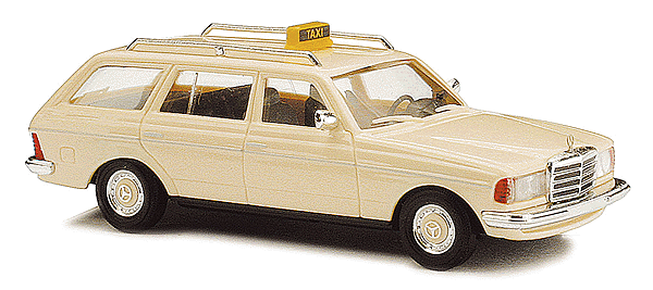 European Automobiles - Mercedes -- W123 Station Wagon - Taxi (beige)