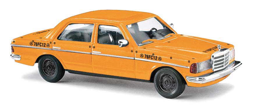 1977 Mercedes Benz W123 Sedan - Assembled -- Orange (weathered)