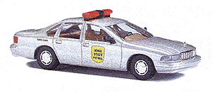 Emergency - Police Vehicles - Chevrolet Caprice 4-Door Sedan -- Iowa State Patrol #23 (silver)