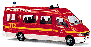 Emergency -- Mercedes Sprinter Reinbeck Fire Dept. Command/Control Unit (red, gold stripe