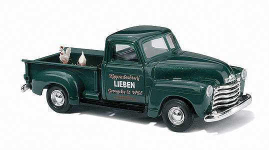 American Trucks 1950 Chevrolet Pickup -- Schlachterei Lieben (Dark Green)