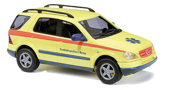 European Emergency Mercedes-Benz M-Klasse SUV -- Police Department Medical Team - Bern, Switzerland
