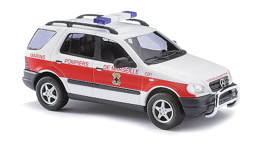 European Emergency Mercedes-Benz M-Klasse SUV -- Fire Department - Marseille, France