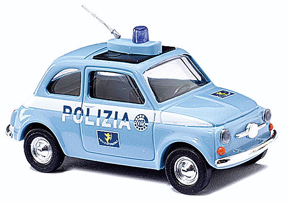 1965 Fiat 500 F Sedan - Assembled -- Italian Police