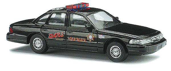 American Emergency Police 1997 Ford Crown Victoria 4-Door Sedan -- Sheriff D.A.R.E Unit