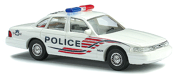 American Emergency Police 1997 Ford Crown Victoria 4-Door Sedan -- Metropolitan Police