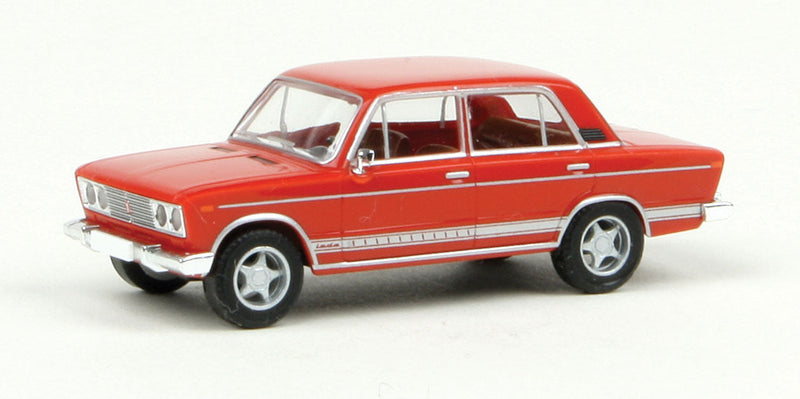 1976 Lada 1600/WAS 2106 Sedan - Assembled - CMD Collection -- Red