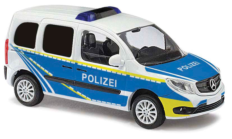 2012 Mercedes-Benz Citan Kasten Passenger Van - Assembled -- Autobahn Police (silver, blue, yellow, German Lettering)