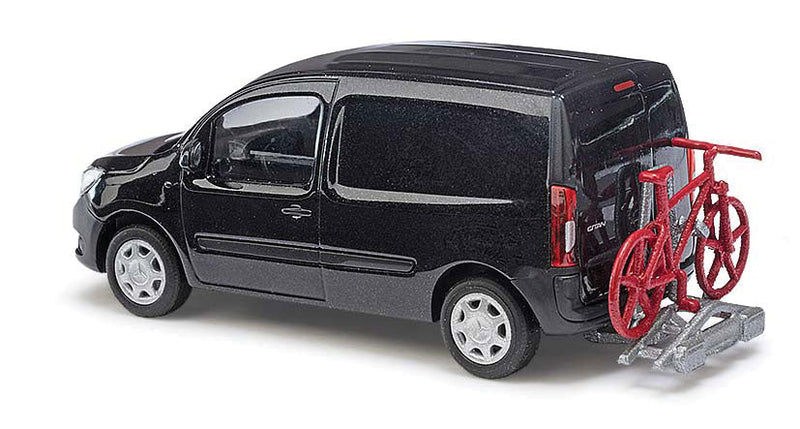 2012 Mercedes-Benz Citan Kasten Passenger Van w/Bike Rack & Bike - Assembled -- Black-1