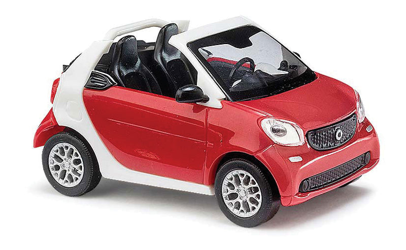 2015 Smart Fortwo Convertible - Assembled - CMD Collection -- Red, Silver