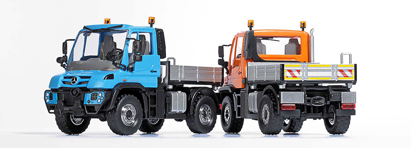 2013 Mercedes-Benz Unimog U 430 Heavy-Duty Pickup Truck - Assembled -- Various Colors-1