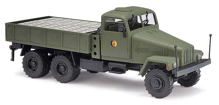 1956 IFA G 5 Low-Side Truck with Path Plate Load - Assembled -- East German Army (olive, German Lettering)