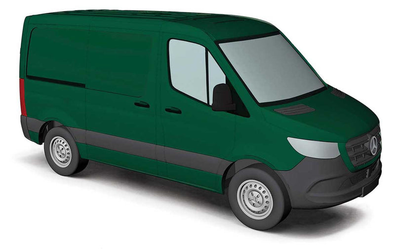 2018 Sprinter Cargo Van with Short Wheelbase - Assembled -- Dark Green