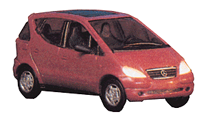 Automobile w/Working Lights -- MB A-Klasse