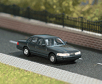 Automobile w/Working Lights -- Ford Crown Victoria 4-Door Sedan