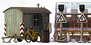 Construction Trailer w/Lights